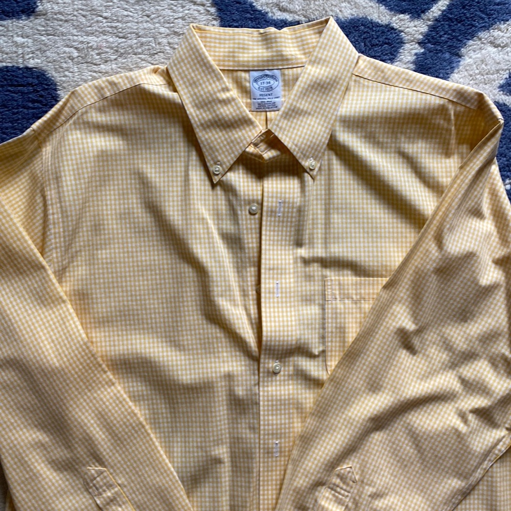Brooks brothers size 17-34 like new button down